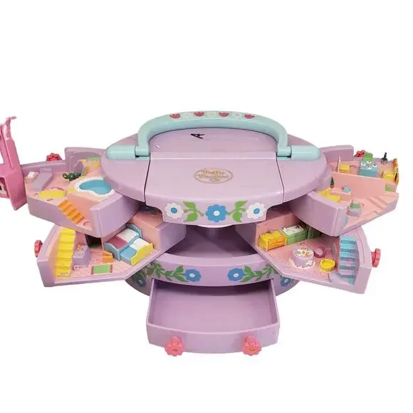 Vintage Polly Pocket Hospital Polly Pocket Wonderful Wedding Pull Out Playhouse - Picture 4 of 16